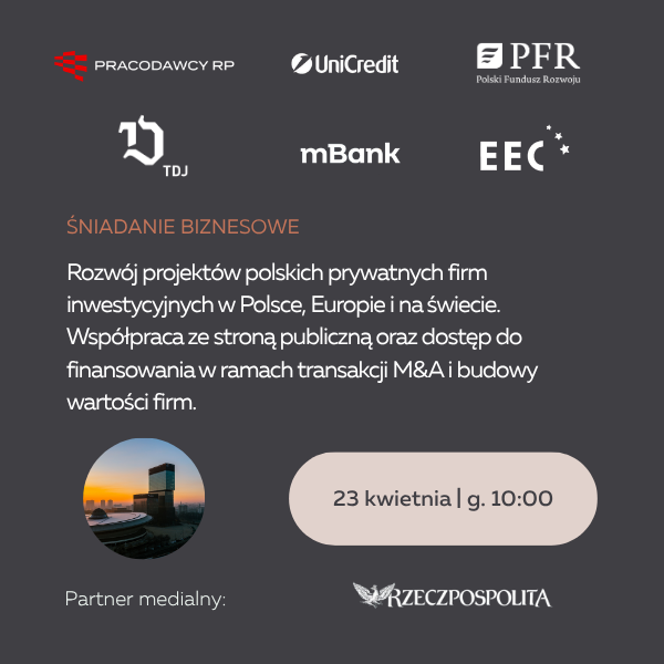 Śniadanie Biznesowe: Ekspansja zagraniczna i Family Offices